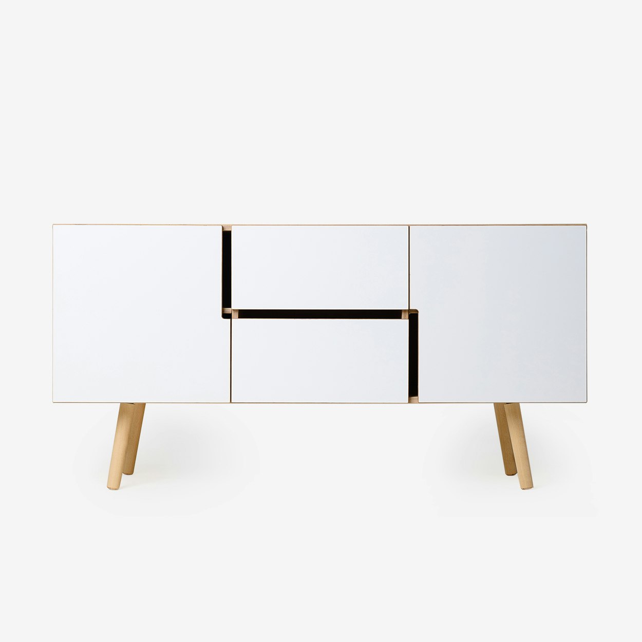 Sideboard MAN in Oak/White by Radis Fy